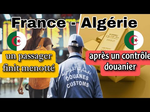 En Algérie, un passager finit menotté après un contrôle douanier à l'aéroport