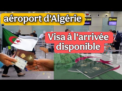 aéroport d'Algérie : des visas à l'arrivée disponible, désormais