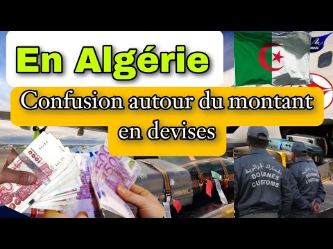 Voyage en Algérie – confusion autour du montant en devises après les derniers changements
