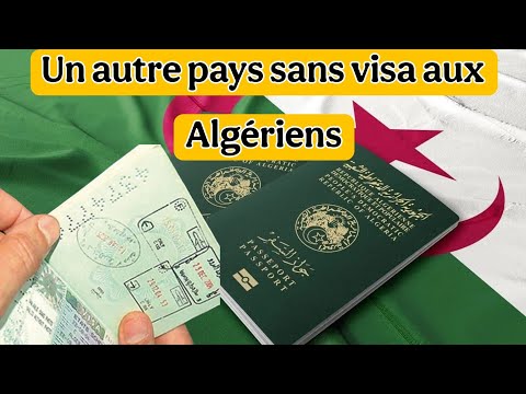 Une autre pays sans visa aux Algériens – ce pays lève l'obligation de visa pour ses visiteurs