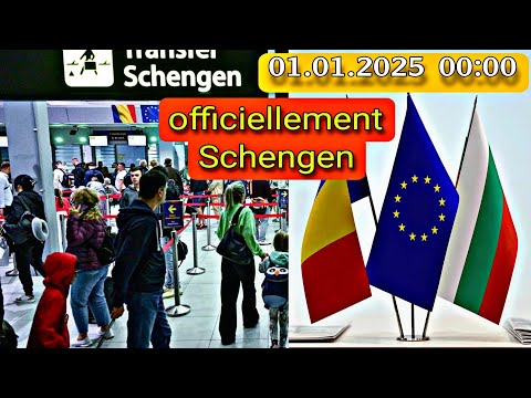 Ces deux pays ont officiellement rejoint l'espace Schengen à compter du 01.01.2025