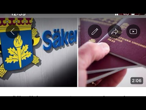 بث مباشر بخصوص مقترحات تشديد الجنسية السويدية