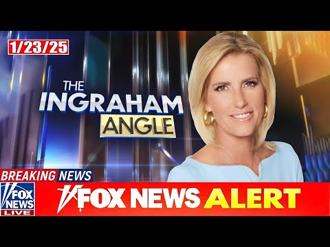 The Ingraham Angle 1/23/25 ᖴᑌᒪᒪ HD | ᖴO᙭ ᗷᖇEᗩKIᑎG ᑎEᗯS Tᖇᑌᗰᑭ January 23, 2025