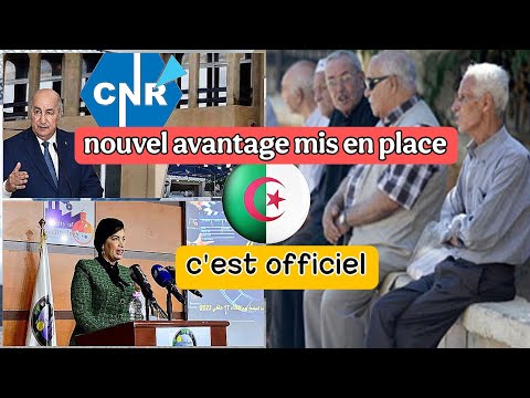 Retraite en Algérie – un nouvel avantage officiellement mis en place