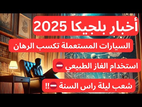 آخر أخبار بلجيكا ‏ 🇧🇪 ليه السيارات المستعملة كسبت الرهان؟ وأحداث رأس السنة اللي قلبت الشوارع ‼️