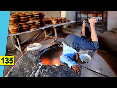 أخطر مخبز في العالم 🥖🔥 || سمرقند – أوزباكستان || جولة سياحية  🇺🇿