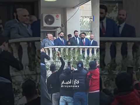 الرئيس أحمد الشرع في طرطوس  #shortvideo #shorts #short #shortsclip #shortscraft
