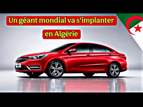 véhicules neufs – un géant mondial s'implantera en Algérie
