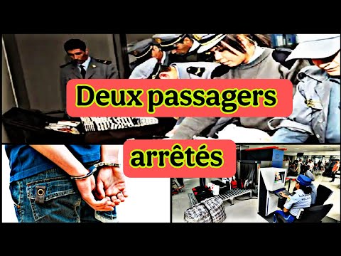 La douane Algérienne arrête deux passagers venus de France
