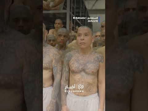 سجن السلفادور شديد الحراسة #shortsvideo #shortvideo #shorts #short