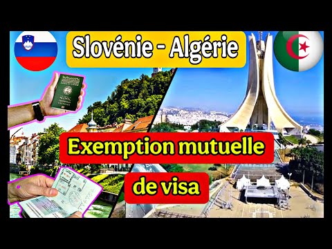 Accord d'exemption mutuelle de visa – Algérie – Slovénie