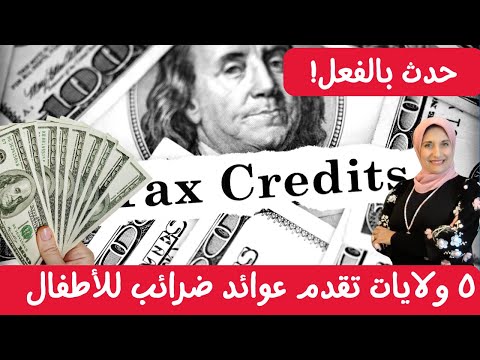 ٥ ولايات تقدم عوائد ضرائب للأطفال  في 2025 👶💵