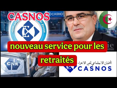 CASNOS – lance un nouveau service pour les retraités