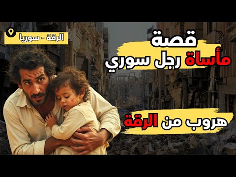 القصة الكاملة وراء مأساة رجل سوري و معاناته أثناء هروبه من مدينة الرقة – قصة حقيقية
