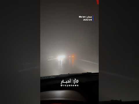 ضباب كثيف يغلف وادي موسى #shortvideo #shorts #short #shortsvideo