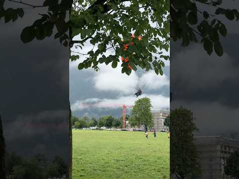 اجواء مدينة Interlaken في سويسرا 🇨🇭 يوميات عراقي