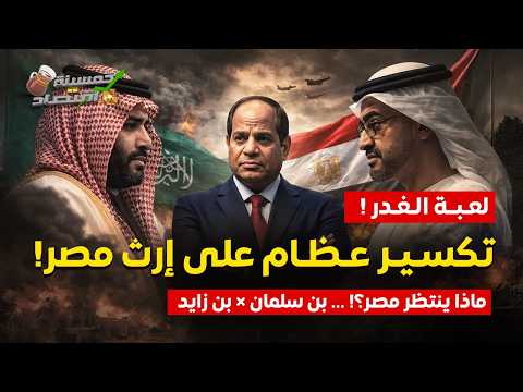 لعبة الـغـ.در..ماذا ينتظر مصر؟! بن سلمان وبن زايد تكسـ.يـر عظام على إرث مصر.ماذا يجري خلف الكواليس؟!