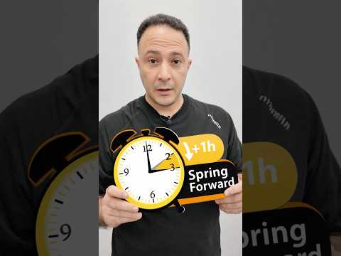 ما تنسوا تقدموا الساعة اليوم ⏰